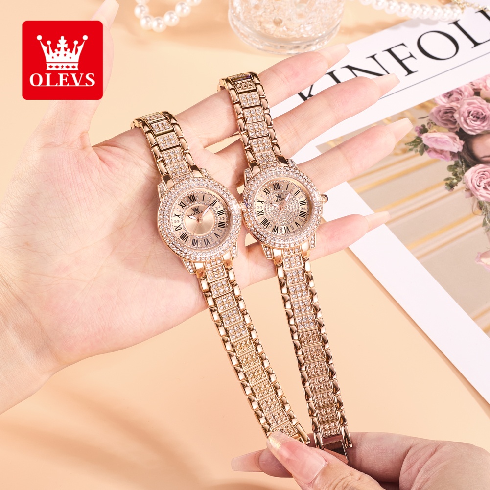 Luxury Watch In Usa - ساعات OLEVS الفاخرة للسيدات بمينا ماسي