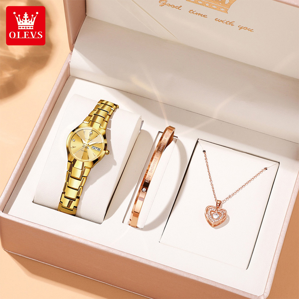 Luxury Watch In Usa - ساعة OLEVS للسيدات 8697 ساعات كوارتز