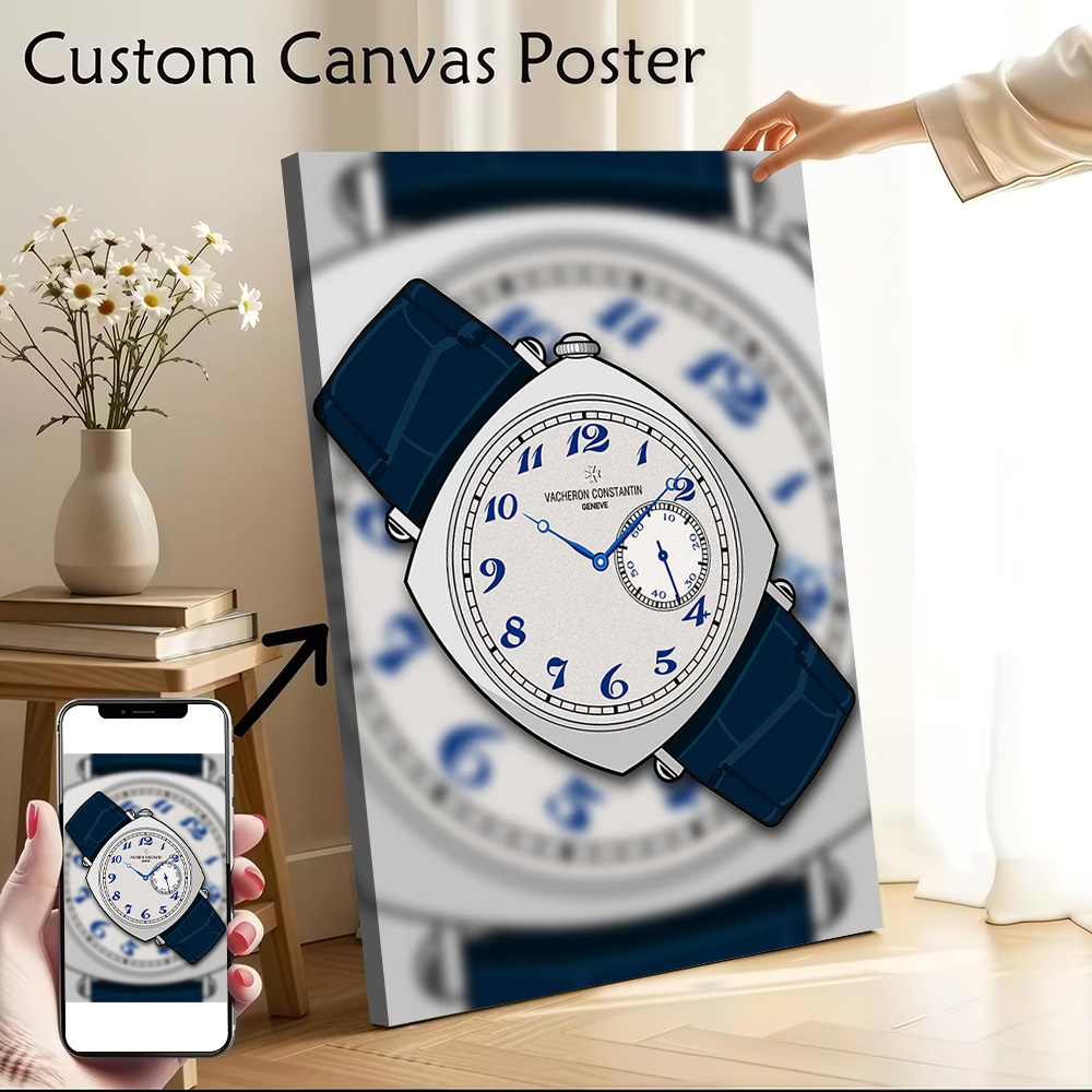 Luxury Watch Vacheron Constantin - لوحة قماشية مطبوعة لساعة فاشيرون كونستانتين،