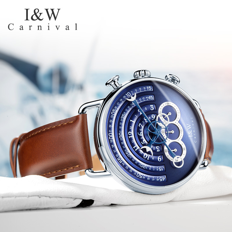 Luxury Watch Japan Brand - جديد سويسرا I & W كرنفال