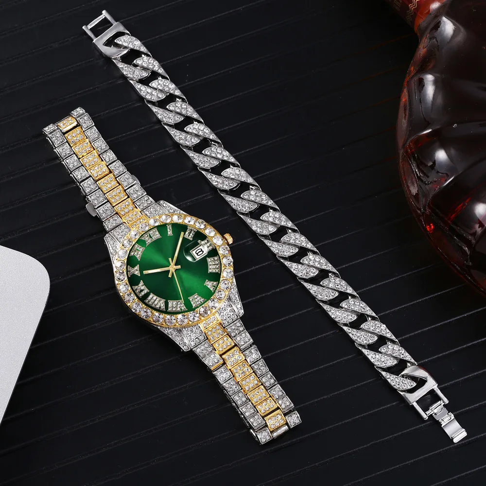 Luxury Watch Miami - ساعة فاخرة كاملة مثلج خارج للرجال