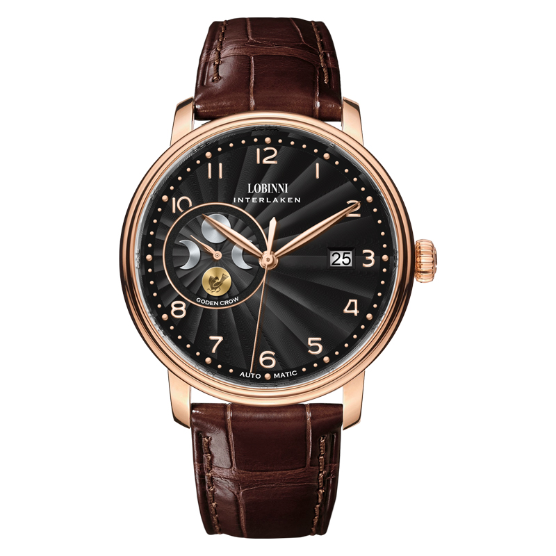Luxury Watch Japan Brand - ساعة LOBINNI للرجال من الياقوت الياباني