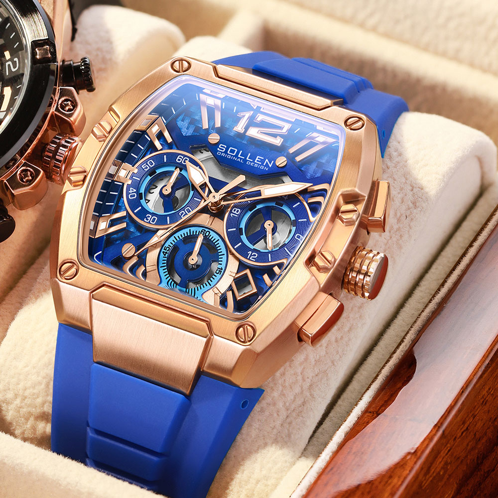 Luxury Watch Japan Brand - SOLLEN العلامة التجارية الفاخرة اليابان كوارتز
