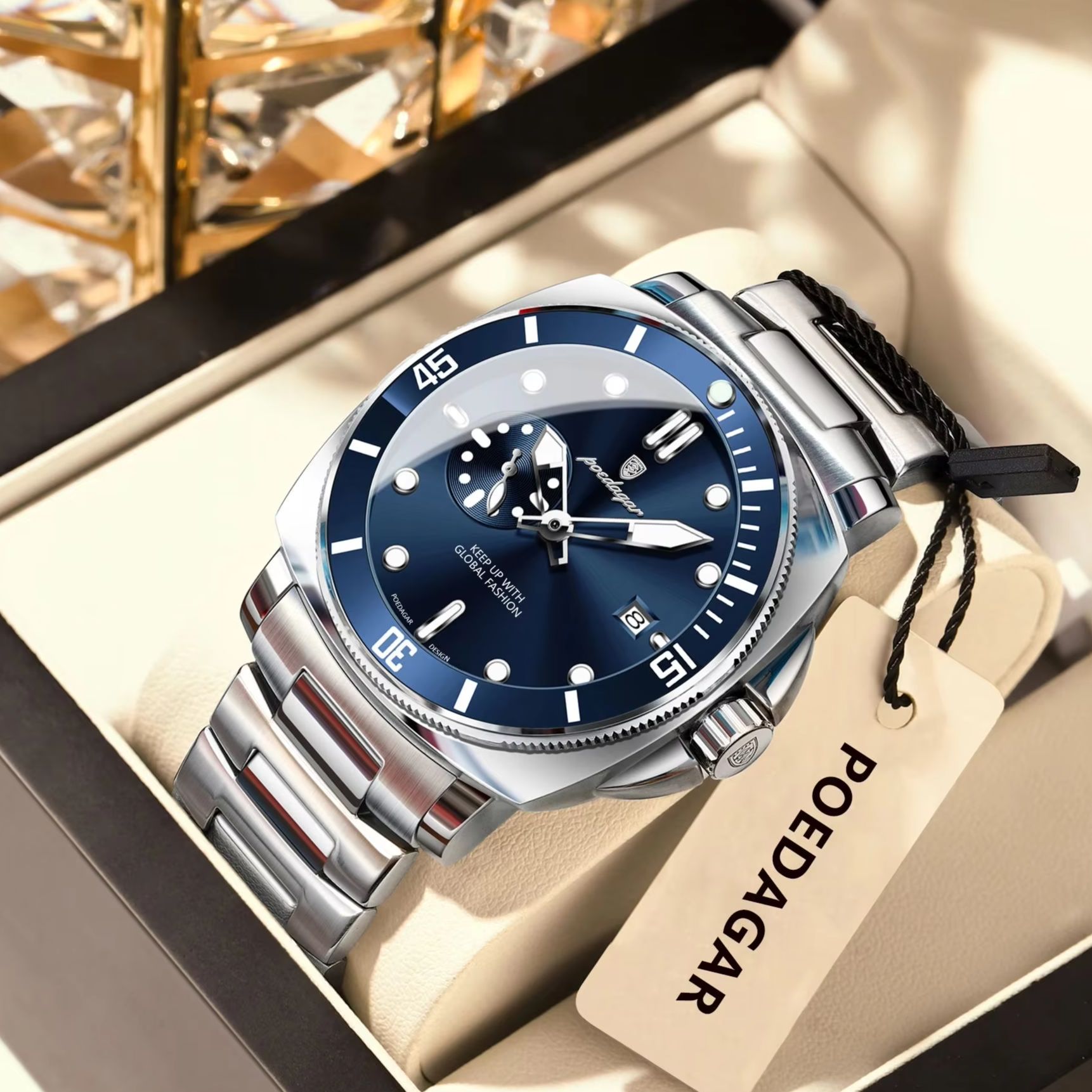 POEDAGAR قمة الموضة الفاخرة سا - مراجعة Luxury Watch Zone وسعره