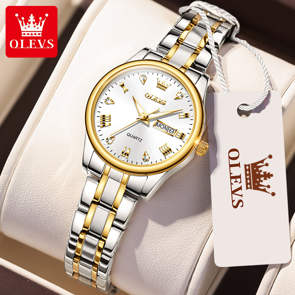 ساعة أوليف كوارتز نسائية مقاوم - مراجعة Luxury Watch Brand For Women وسعره