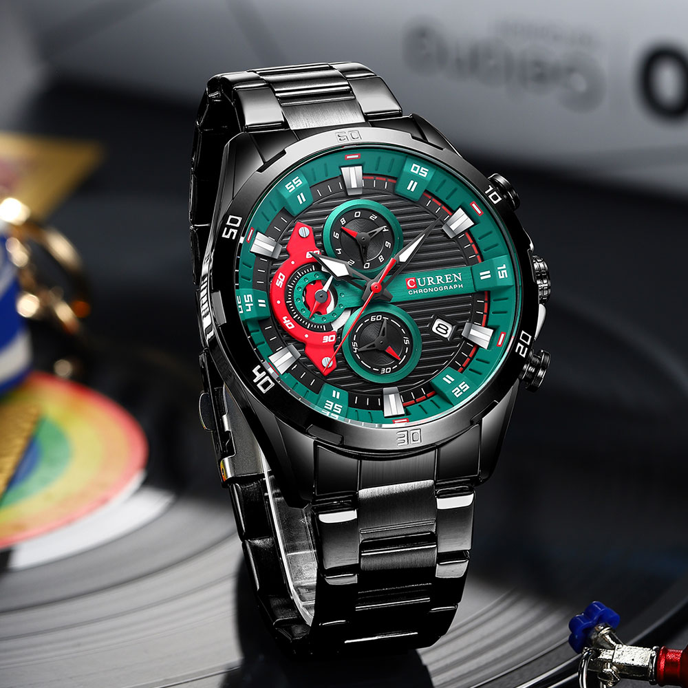 ساعات للرجال CURREN رجل ساعة ا - مراجعة Luxury Watch Audemars Piguet وسعره