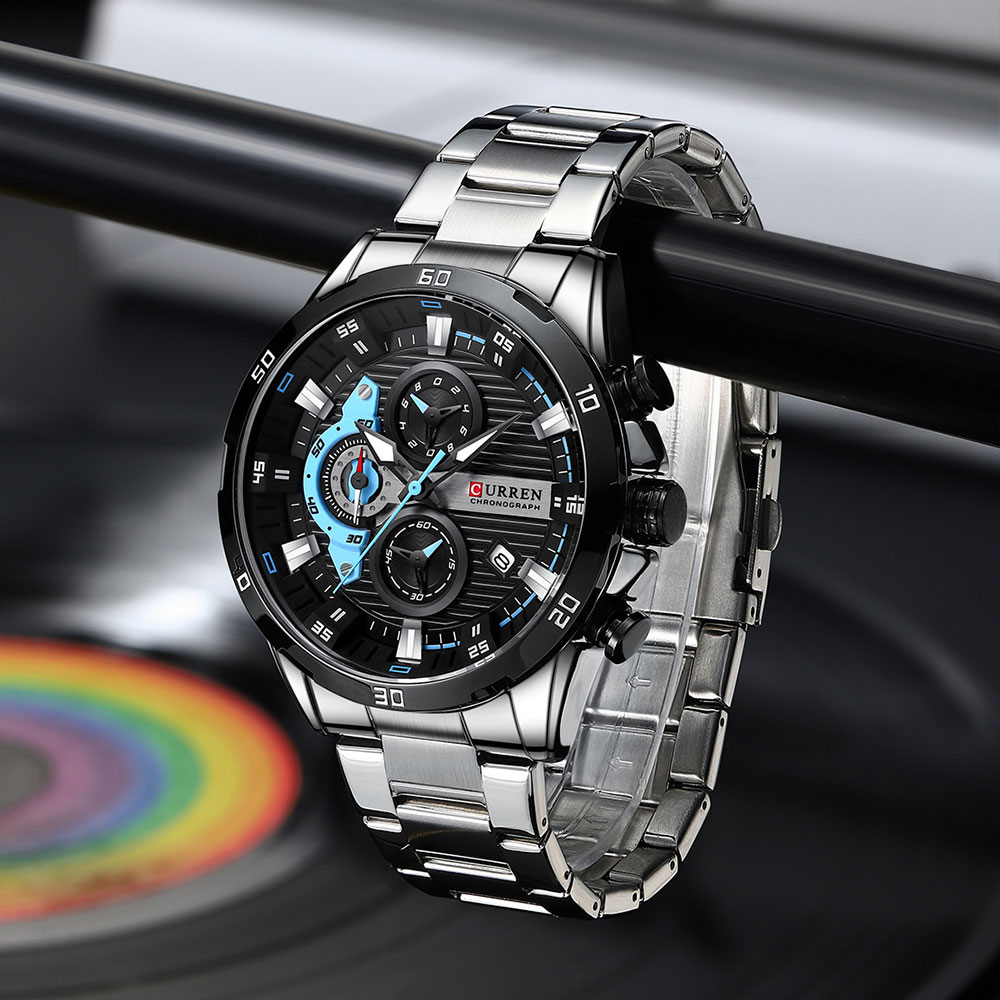 ساعات للرجال CURREN رجل ساعة ا - مراجعة Luxury Watch Audemars Piguet وسعره