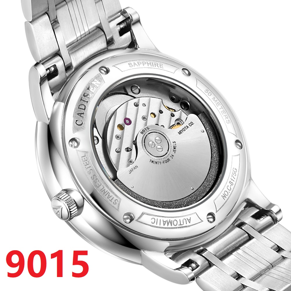CADISEN ساعة اليد الميكانيكية  - مراجعة Luxury Watch Japan Brand وسعره