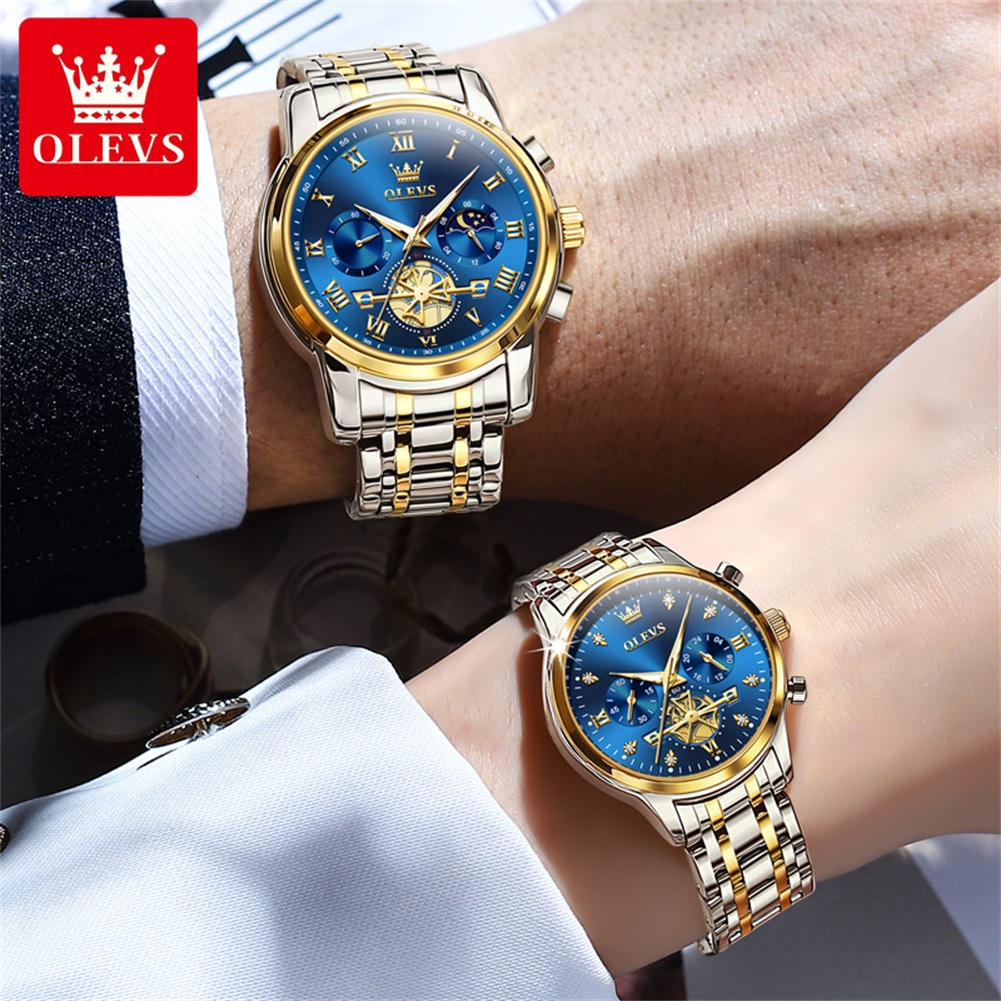 ساعة OLEVS كوارتز للزوجين مارك - مراجعة Luxury Watch Zone وسعره