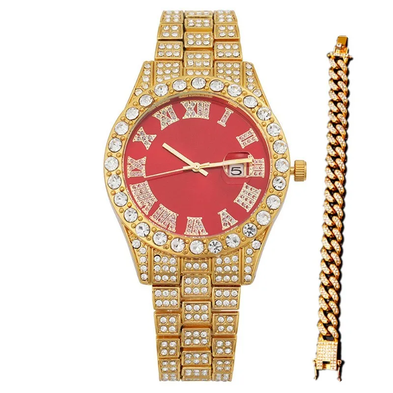 جديد الذهب اللون ساعة وسوار كو - مراجعة Luxury Watch Miami وسعره