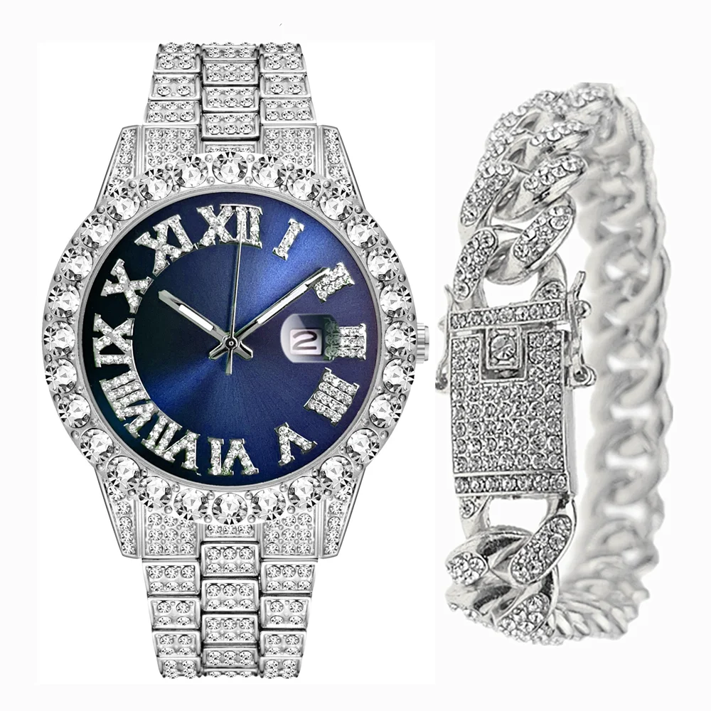 كامل مثلج خارج سوار الرجال بلي - مراجعة Luxury Watch Miami وسعره