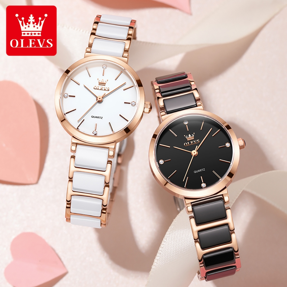 OLEVS ساعة نسائية 5877 ساعة كو - مراجعة Luxury Watch In Usa وسعره