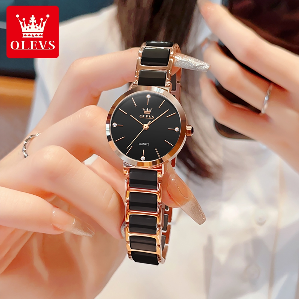 OLEVS ساعة نسائية 5877 ساعة كو - مراجعة Luxury Watch In Usa وسعره