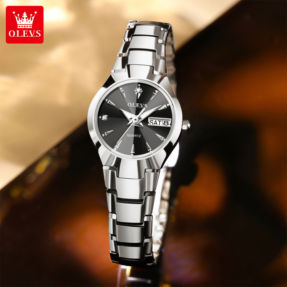 ساعة OLEVS للسيدات 8697 ساعات  - مراجعة Luxury Watch In Usa وسعره