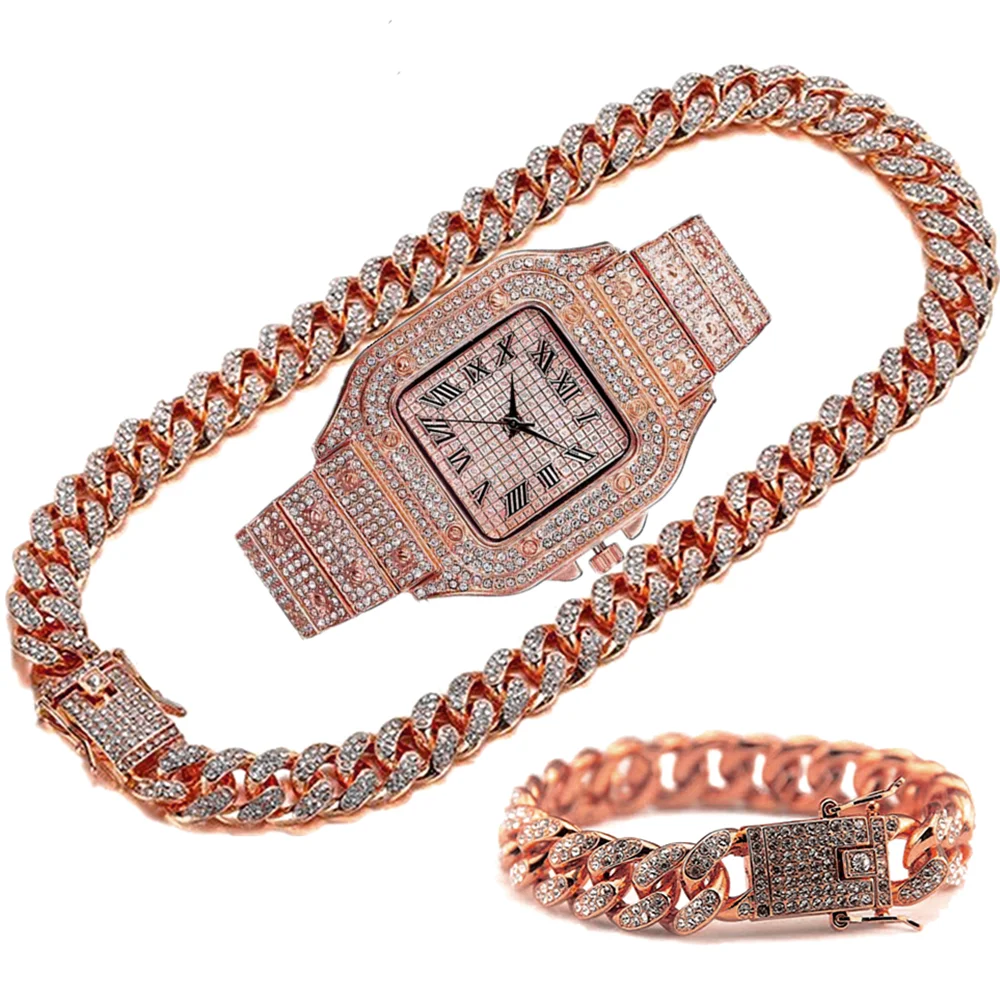 سلسلة فاخرة مثلج خارج للرجال و - مراجعة Luxury Watch Miami وسعره