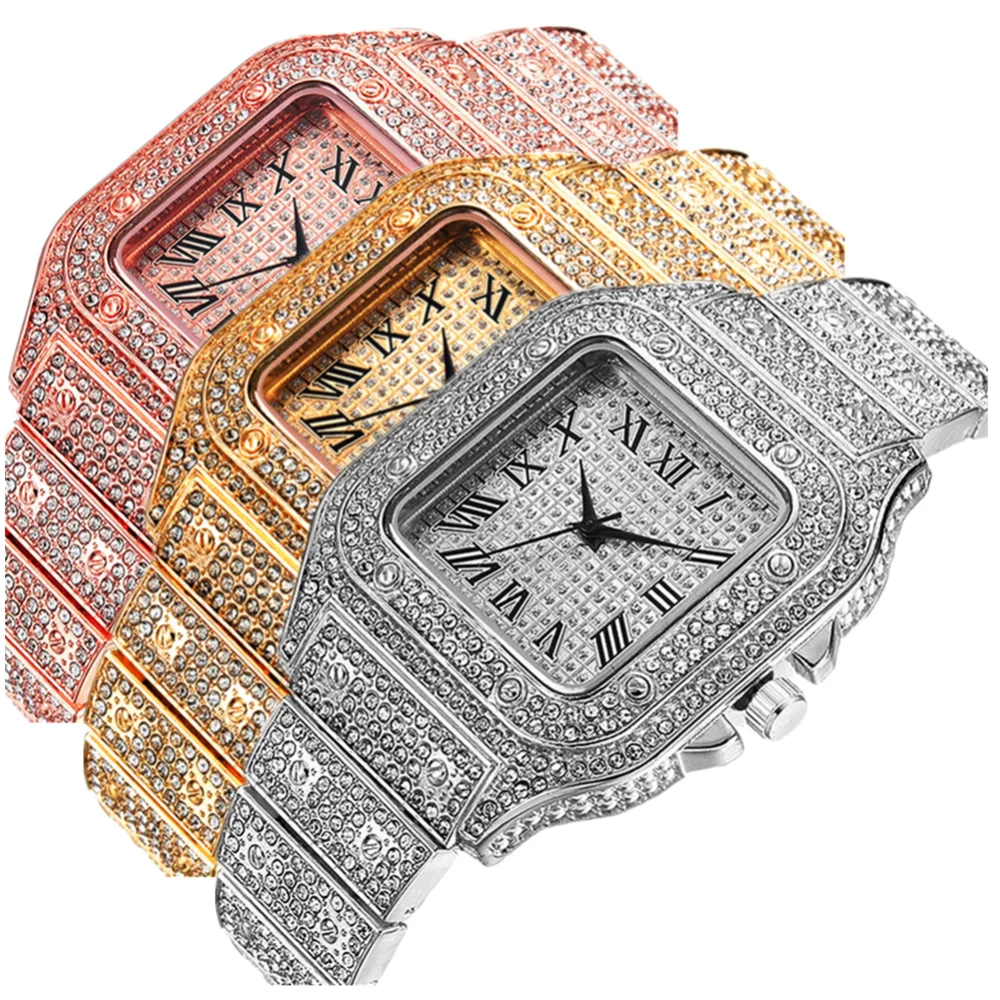 سلسلة فاخرة مثلج خارج للرجال و - مراجعة Luxury Watch Miami وسعره