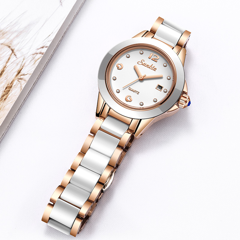 ساعة Sunkta كاجوال كوارتز نسائ - مراجعة Luxury Watch For Women وسعره