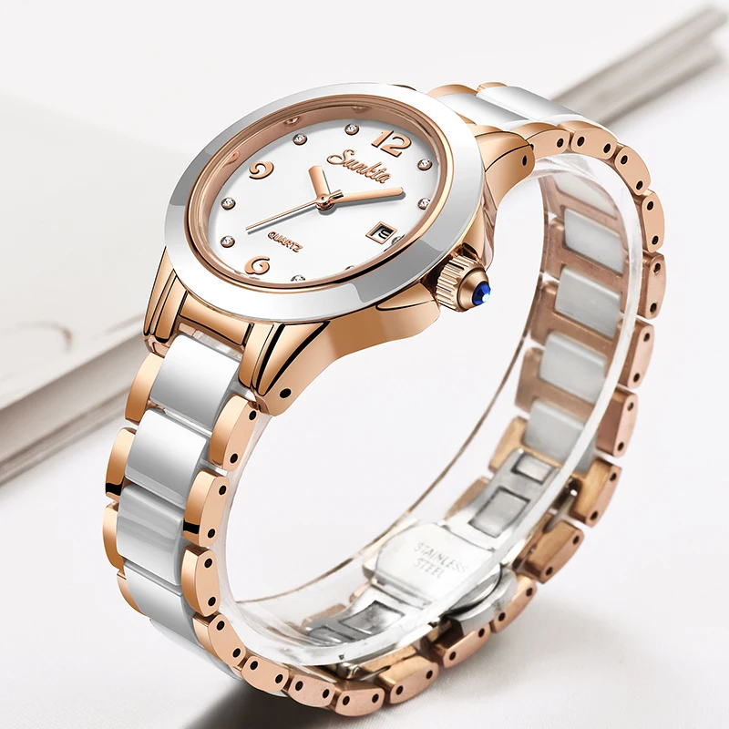 ساعة Sunkta كاجوال كوارتز نسائ - مراجعة Luxury Watch For Women وسعره