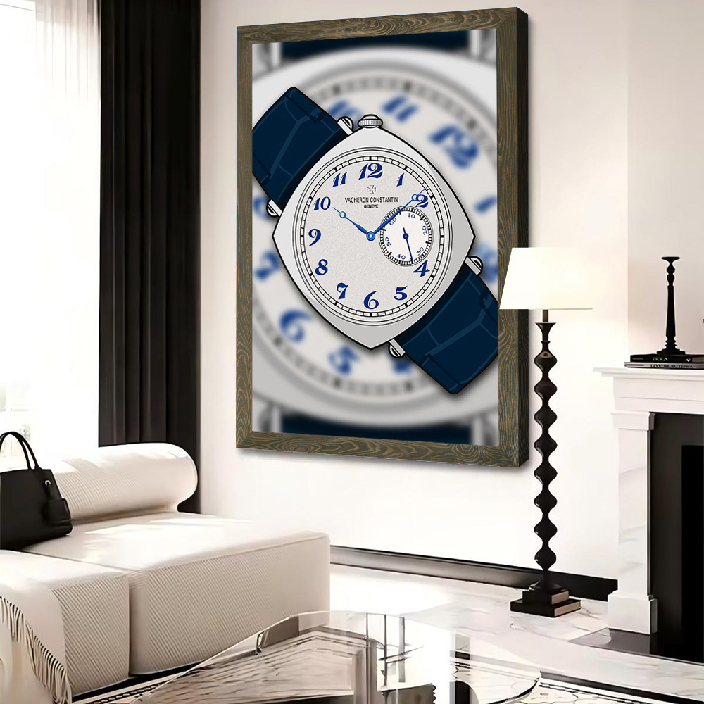 لوحة قماشية مطبوعة لساعة فاشير - مراجعة Luxury Watch Vacheron Constantin وسعره