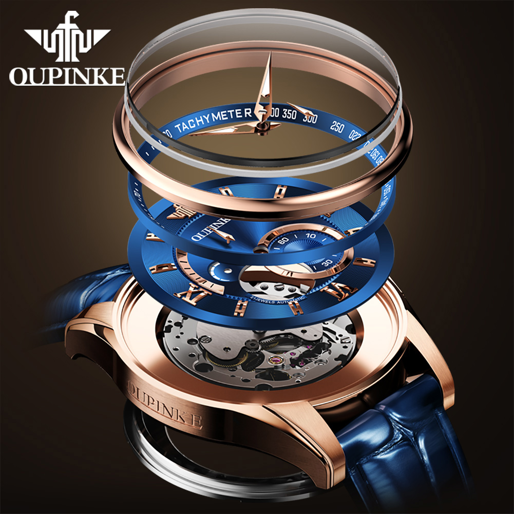 ساعات أوتوماتيكية للرجال من OU - مراجعة Luxury Watch Japan Brand وسعره
