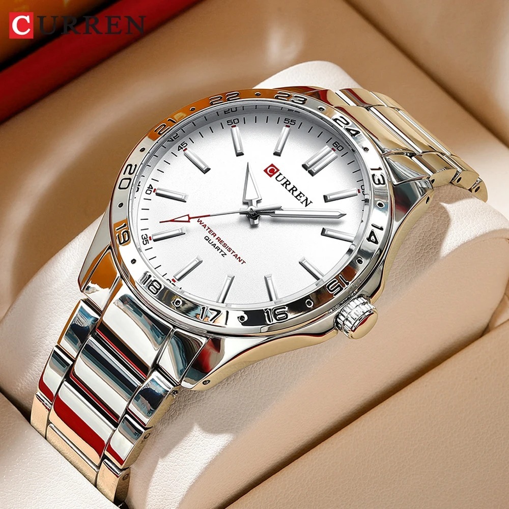 ساعة يد رجالية كوارتز فضية بيض - مراجعة Luxury Watch Audemars Piguet وسعره
