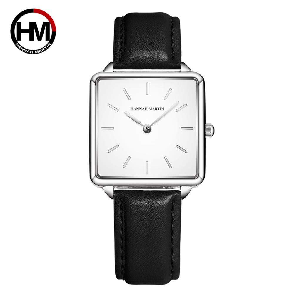 جلد طبيعي حزام اليابان الكوارت - مراجعة Luxury Watch Brand For Women وسعره
