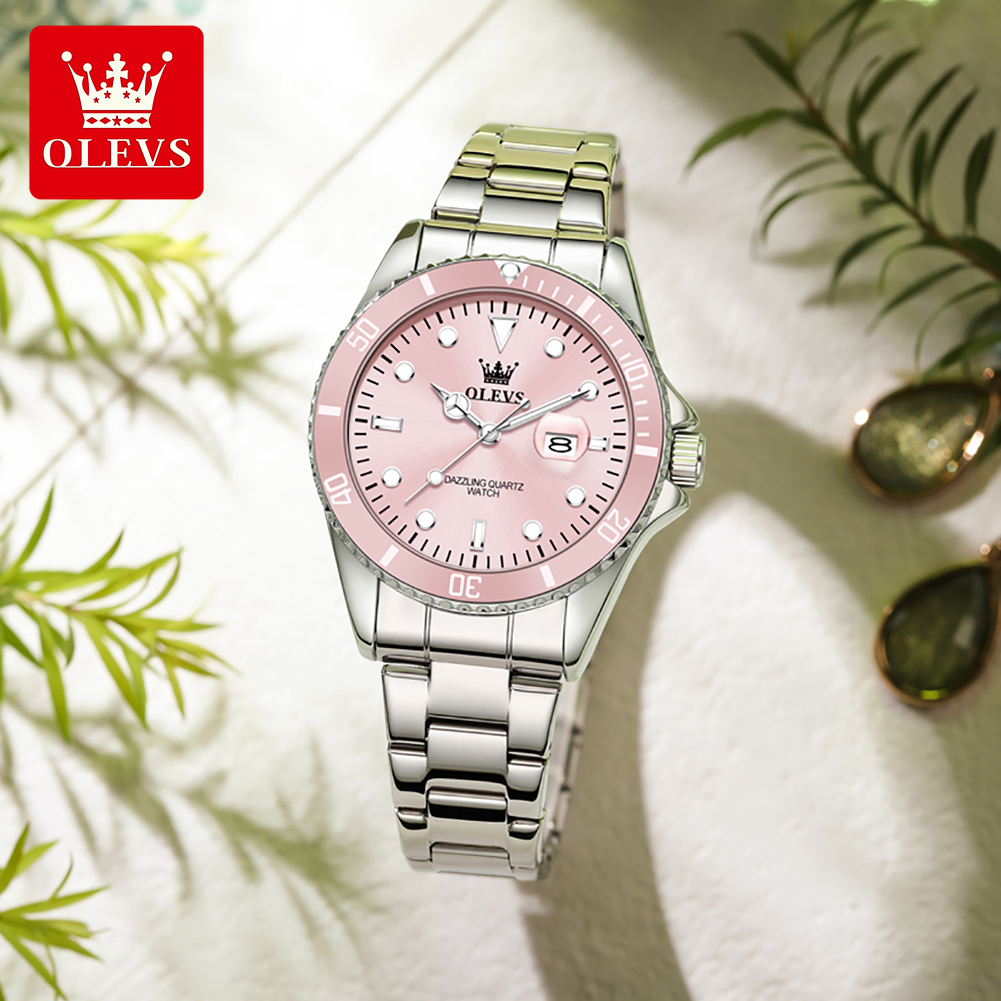 ساعات OLEVS الفاخرة للنساء كوا - مراجعة Luxury Watch Brand For Women وسعره