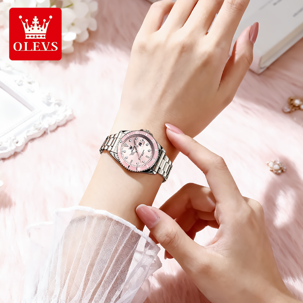 ساعات OLEVS الفاخرة للنساء كوا - مراجعة Luxury Watch Brand For Women وسعره