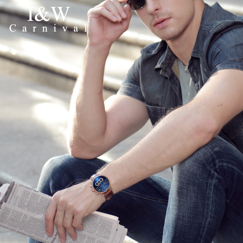 جديد سويسرا I & W كرنفال العلا - مراجعة Luxury Watch Japan Brand وسعره