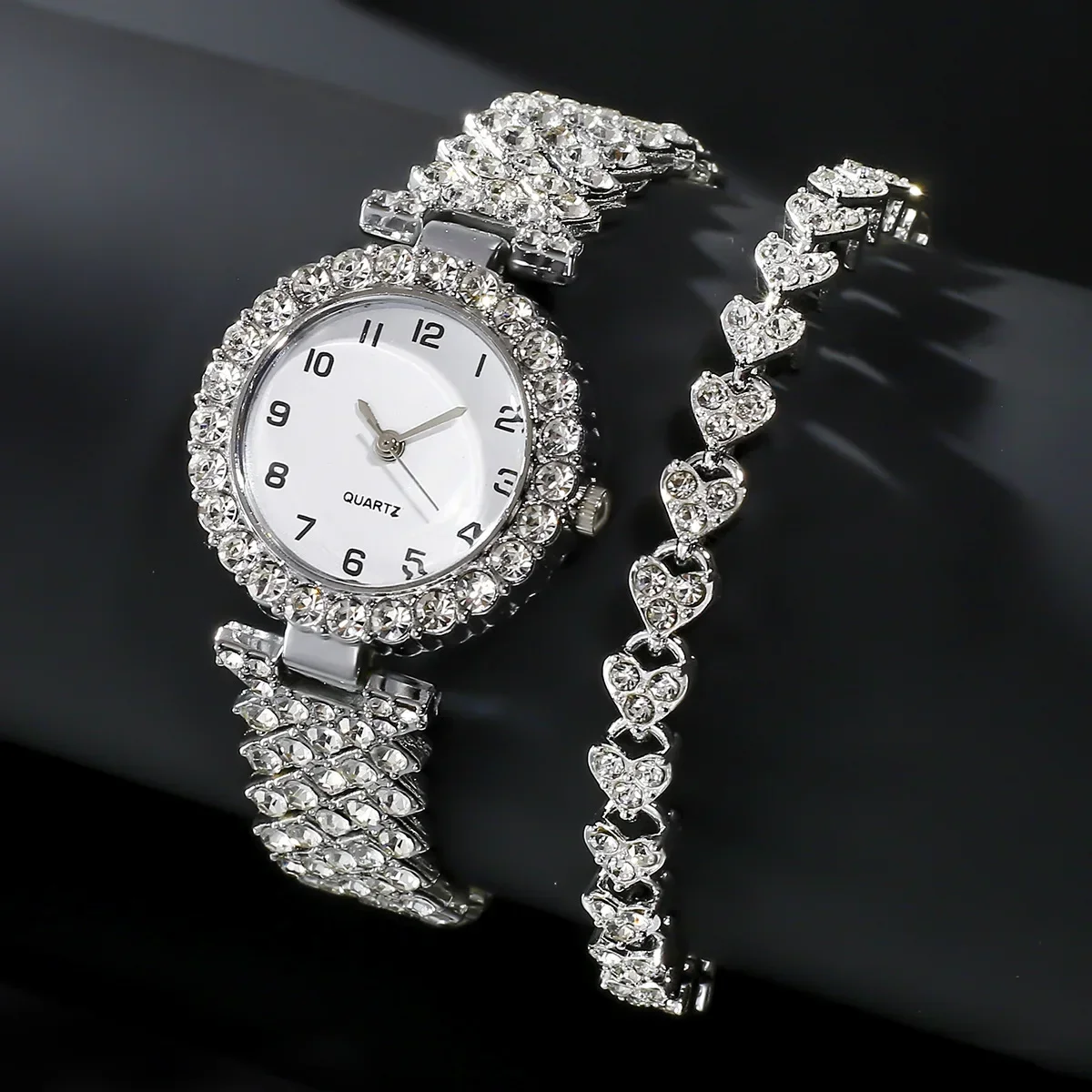 1 قطعة/2 قطعة مجموعة ساعات نسا - مراجعة Luxury Watch For Women وسعره