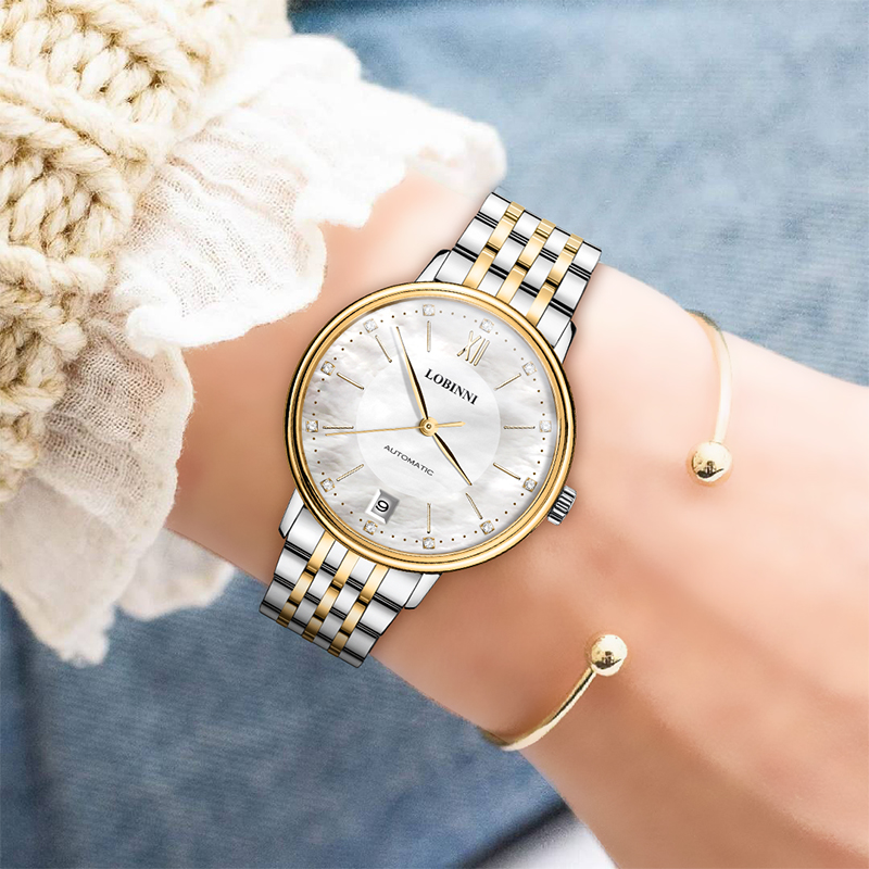 ساعة LOBINNI للسيدات أوتوماتيك - مراجعة Luxury Watch Japan Brand وسعره