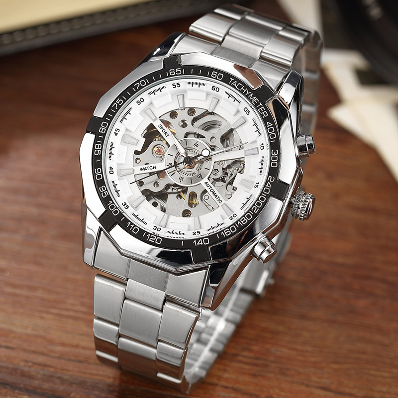 الهيكل العظمي الرياضة التلقائي - مراجعة Luxury Watch From China وسعره