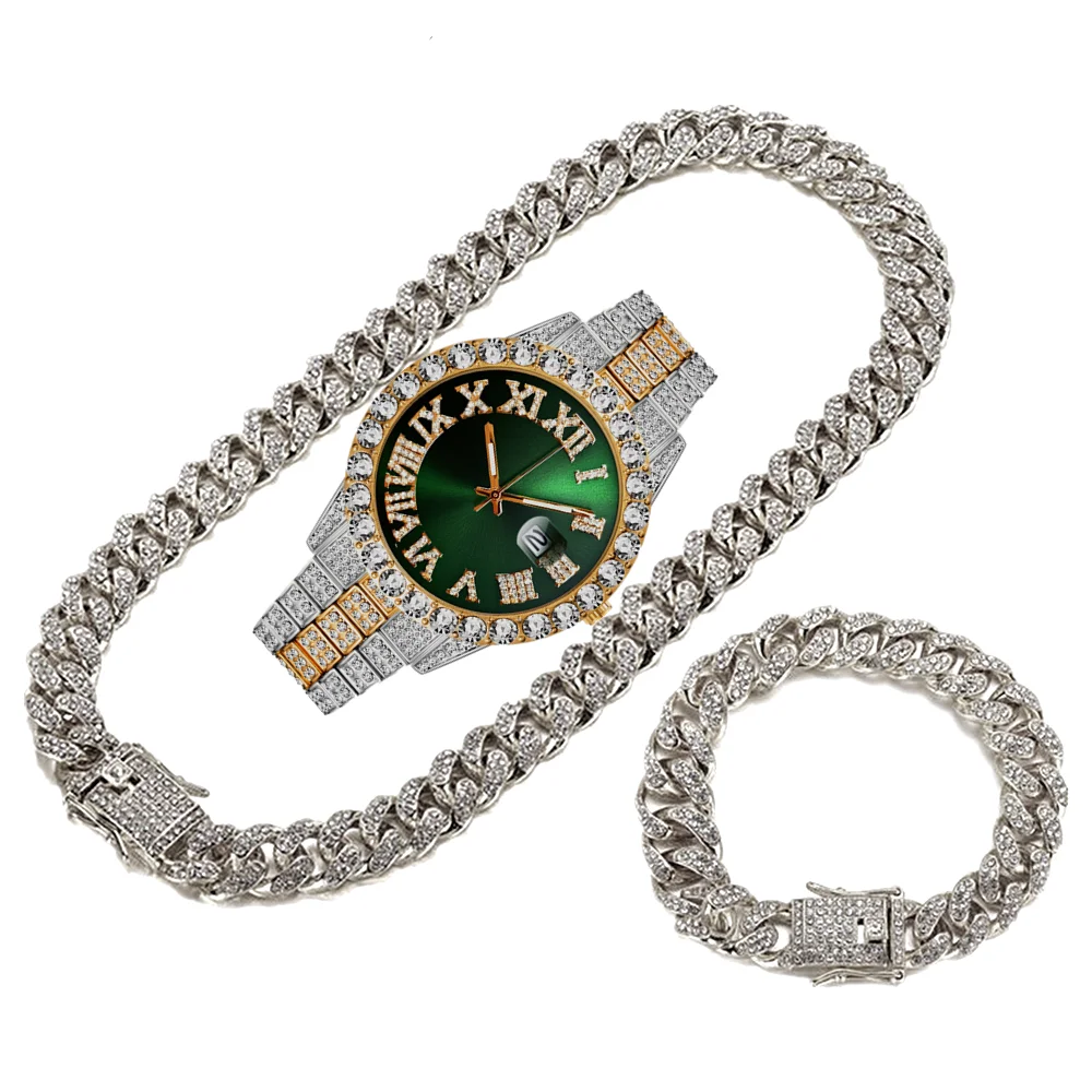 ساعة كوارتز فاخرة باللون الذهب - مراجعة Luxury Watch Miami وسعره