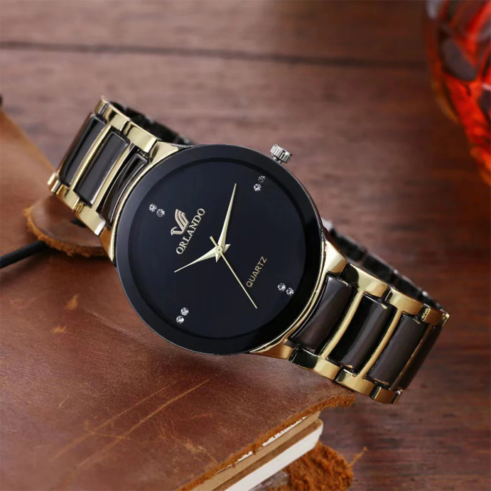 2024 ساعات رجالية موضة ساعة كو - مراجعة Luxury Watch Gold And Black وسعره
