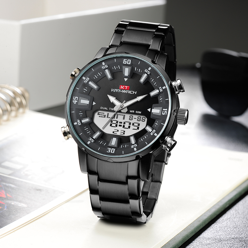 ساعة KAT-WACH الرقمية الكوارتز - مراجعة Luxury Watch Zone وسعره