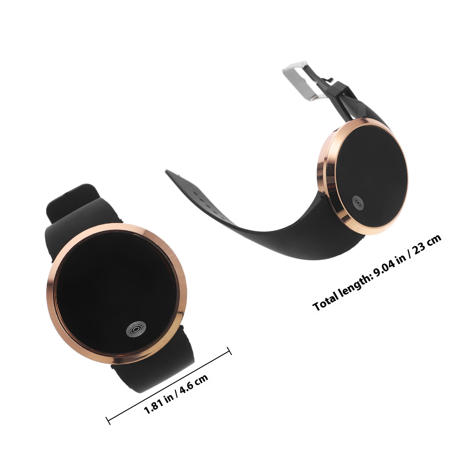 ساعة يد رقمية للرجال والنساء ب - مراجعة Luxury Watch Gold And Black وسعره