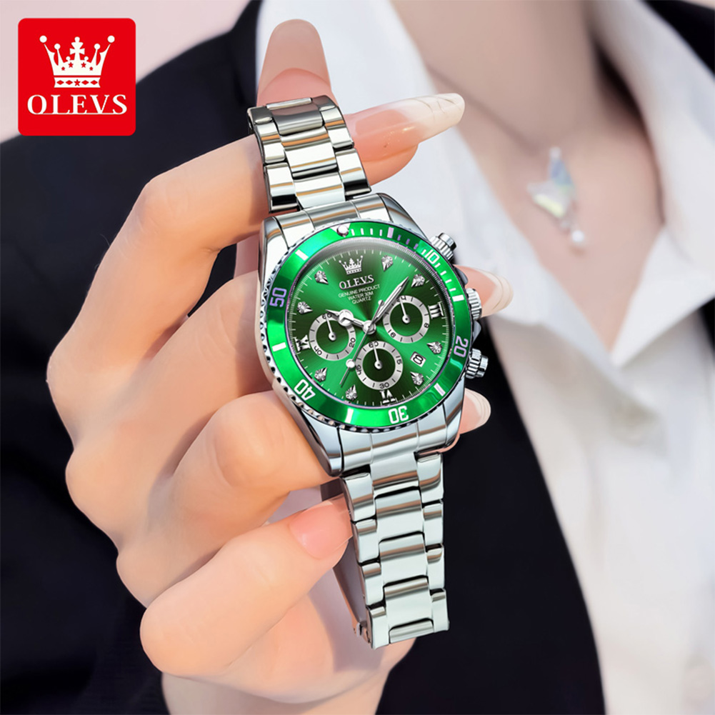 OLEVS ساعة نسائية 5632 ساعات ك - مراجعة Luxury Watch In Usa وسعره