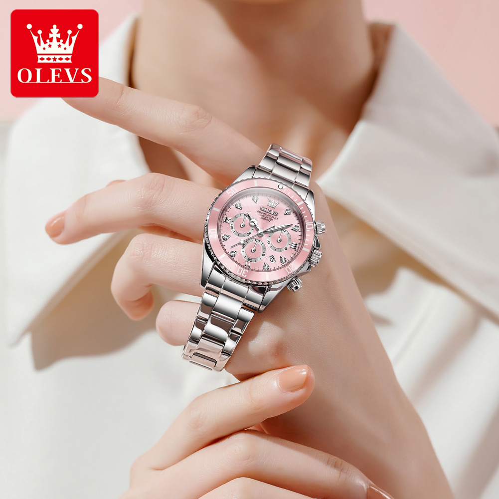 OLEVS ساعة نسائية 5632 ساعات ك - مراجعة Luxury Watch In Usa وسعره