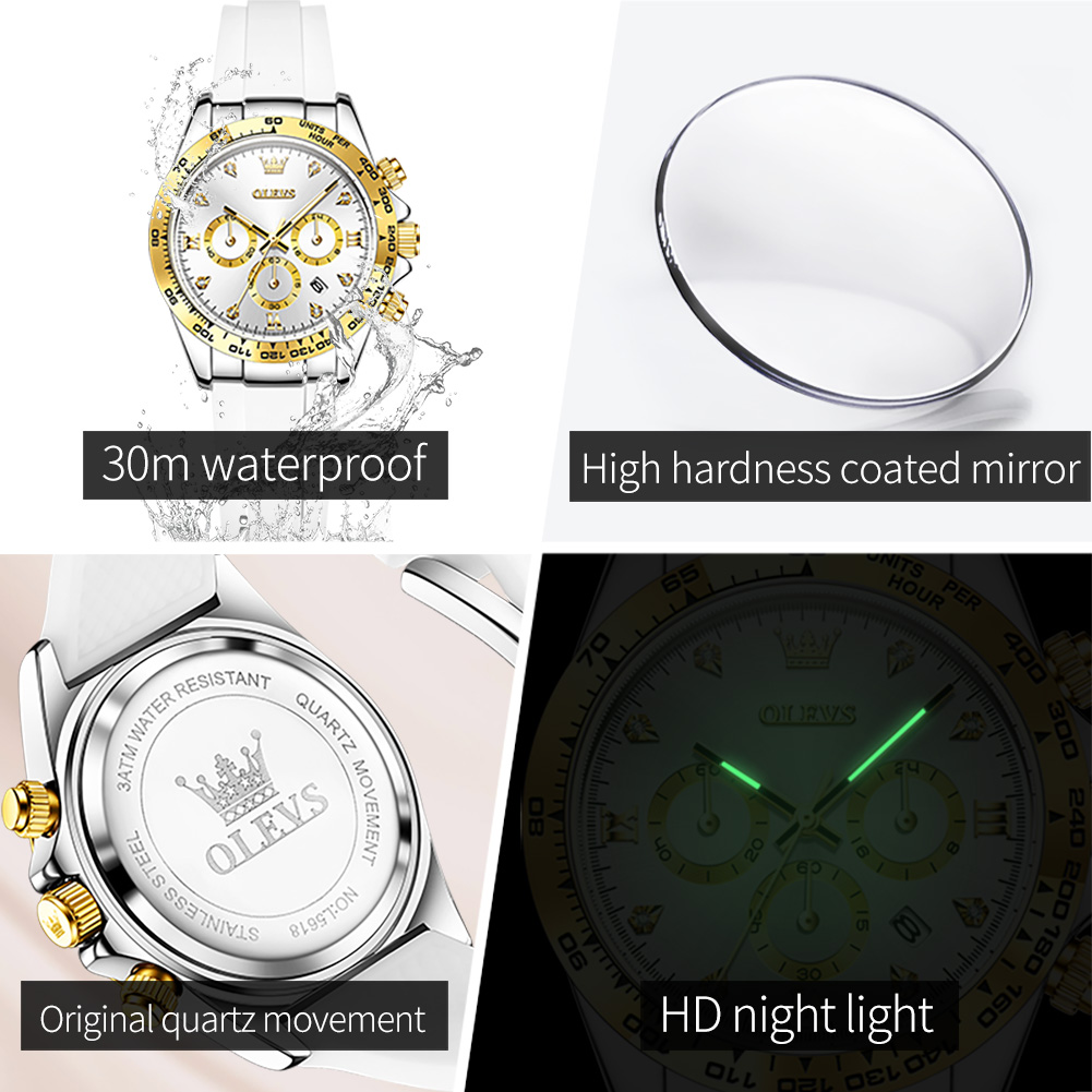 OLEVS 5618 ساعة نسائية جديدة ف - مراجعة Luxury Watch Zone وسعره