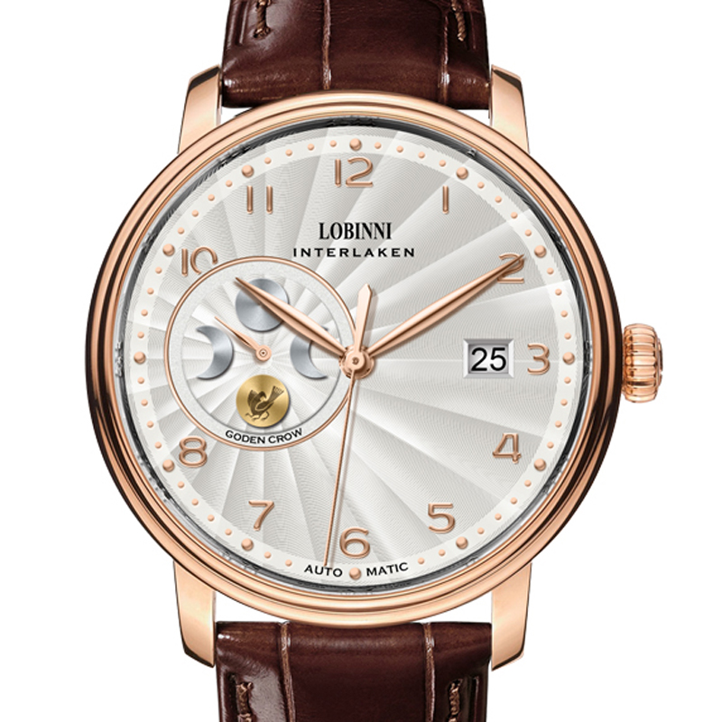 ساعة LOBINNI للرجال من الياقوت - مراجعة Luxury Watch Japan Brand وسعره