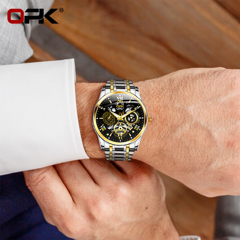 ساعة يد رجالية OPK 8135 كوارتز - مراجعة Luxury Watch Zone وسعره