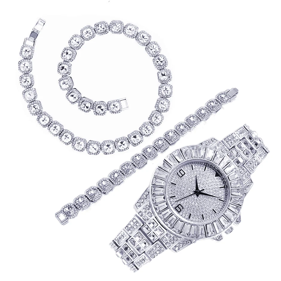 ساعة يد فاخرة للرجال مرصعة بال - مراجعة Luxury Watch Miami وسعره